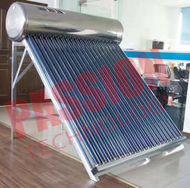 200L ικανότητας κενό σωλήνων ηλιακό πλαίσιο χάλυβα θερμοσιφώνων φορητό γαλβανισμένο