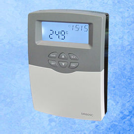 Λευκός χρώματος ψηφιακός ελεγκτής SR609C θερμοσιφώνων πίεσης ηλιακός