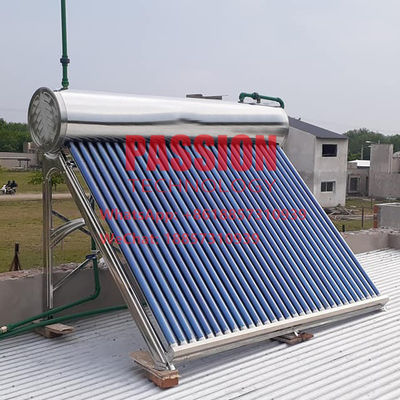 300L 201 ηλιακός συσσωρευτής μη πίεσης θερμοσιφώνων 200L ανοξείδωτου ηλιακός