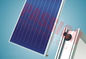 Κλειστός ηλιακός συσσωρευτής πιάτων κυκλοφορίας επίπεδος με τα εξαρτήματα σύνδεσης χαλκού
