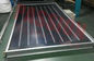 Ηλιακός συσσωρευτής πιάτων CE επίπεδος για το σύστημα θέρμανσης ξενοδοχείων, συλλέκτης ηλιακής θερμότητας σωλήνων χαλκού