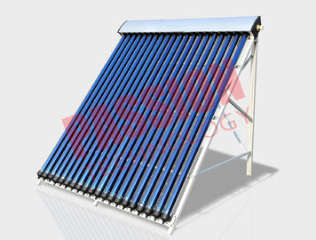 Κενή κλιμένη στέγη ηλιακών συσσωρευτών σωλήνων σωλήνων θερμότητας 15 σωλήνων για κατοικημένο