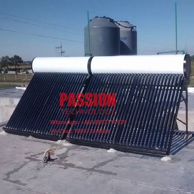 300L άσπρο Geyser μη πίεσης θερμοσιφώνων 200L δεξαμενών ηλιακό ηλιακό κενό σύστημα ηλιακής θέρμανσης σωλήνων