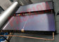 Μαύρος αργιλίου κραμάτων χαλκού ηλιακός συσσωρευτής πιάτων σωλήνων επίπεδος, ηλιακός συλλέκτης θερμοσιφώνων
